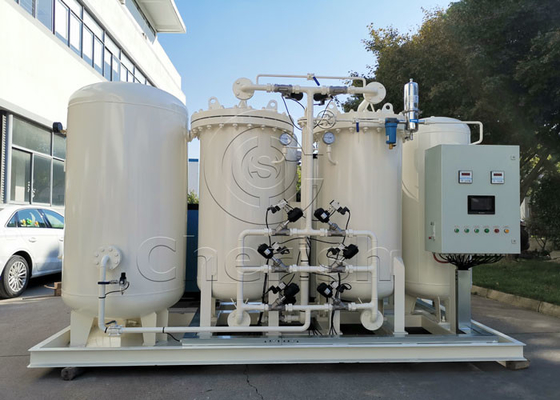De verticale Psa Generator van O2, de Productie-installatie van het Zuurstofgas voor het Maken van Ozon