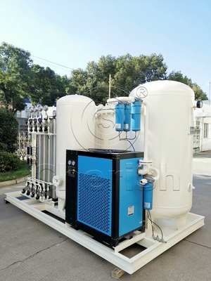 24 Nm3/Hr-Outputpsa de Automatisering van de Zuurstofgenerator door PLC wordt gecontroleerd die