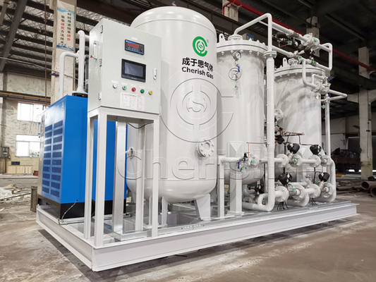 0.3-0.4Mpa Generator van de druk de Industriële Zuurstof voor Aquicultuur Compacte Structuur
